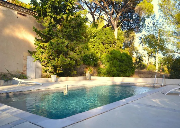 With Pool Amid Vineyards And Near The *